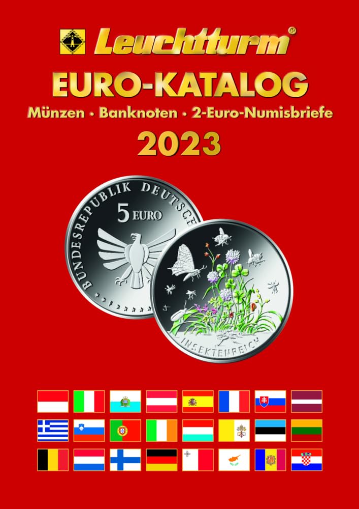 EuroKatalog 2023 Münzen Banknoten 2EuroNumisbriefe Leuchtturm