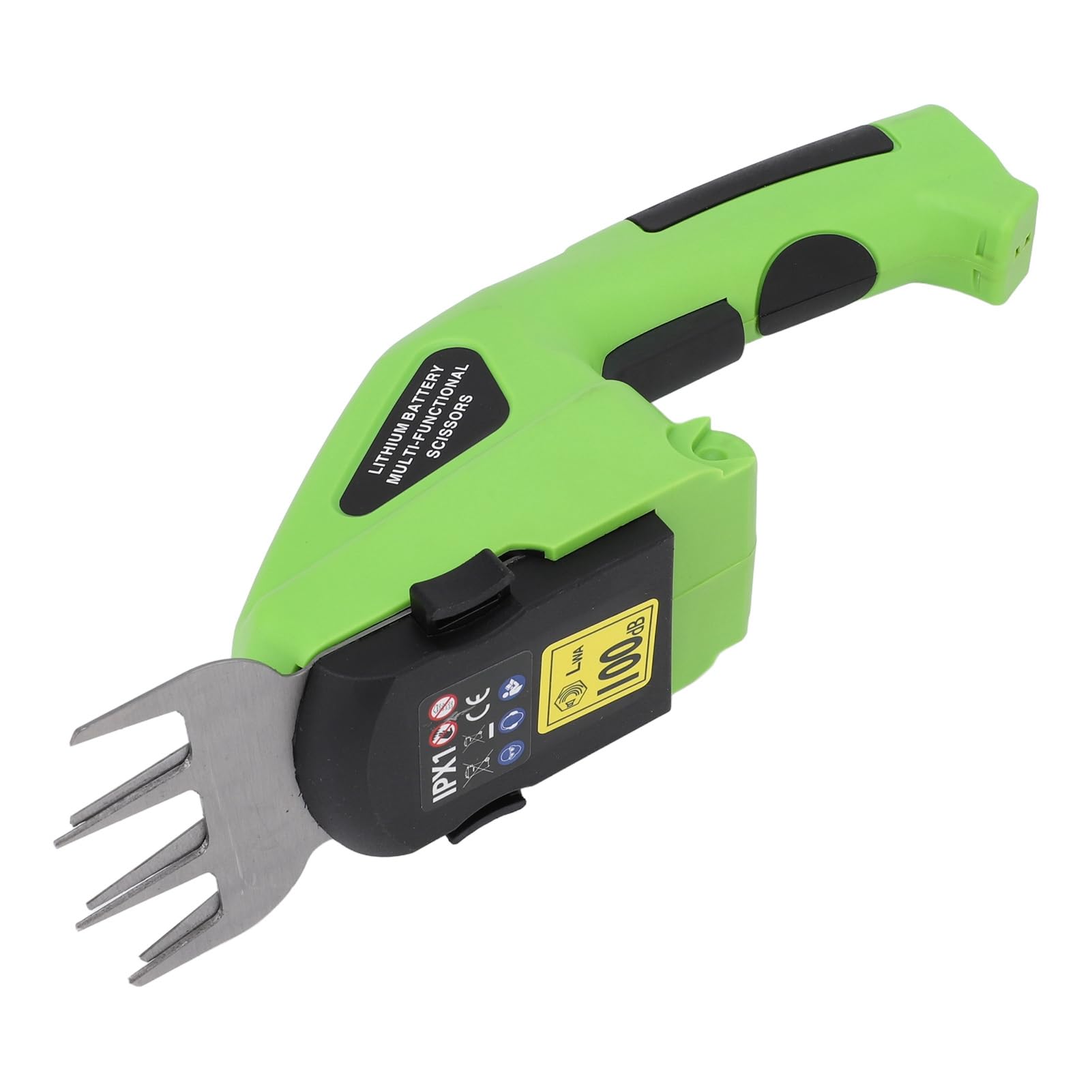 Generic Tijeras de Césped Inalámbricas, Cortasetos Eléctrico Ligero 2 en 1 para Jardín con Diseño Ergonómico, 1 Unidad