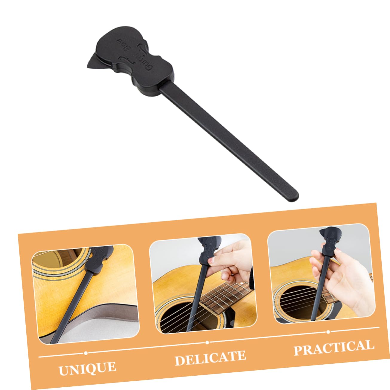 ifundom 4pezzi Guitar Bow Per Chitarra Acustica e Folk Accessorio Pratico Materiale Leggero e Resistente Per Musicisti e Strumenti Corda
