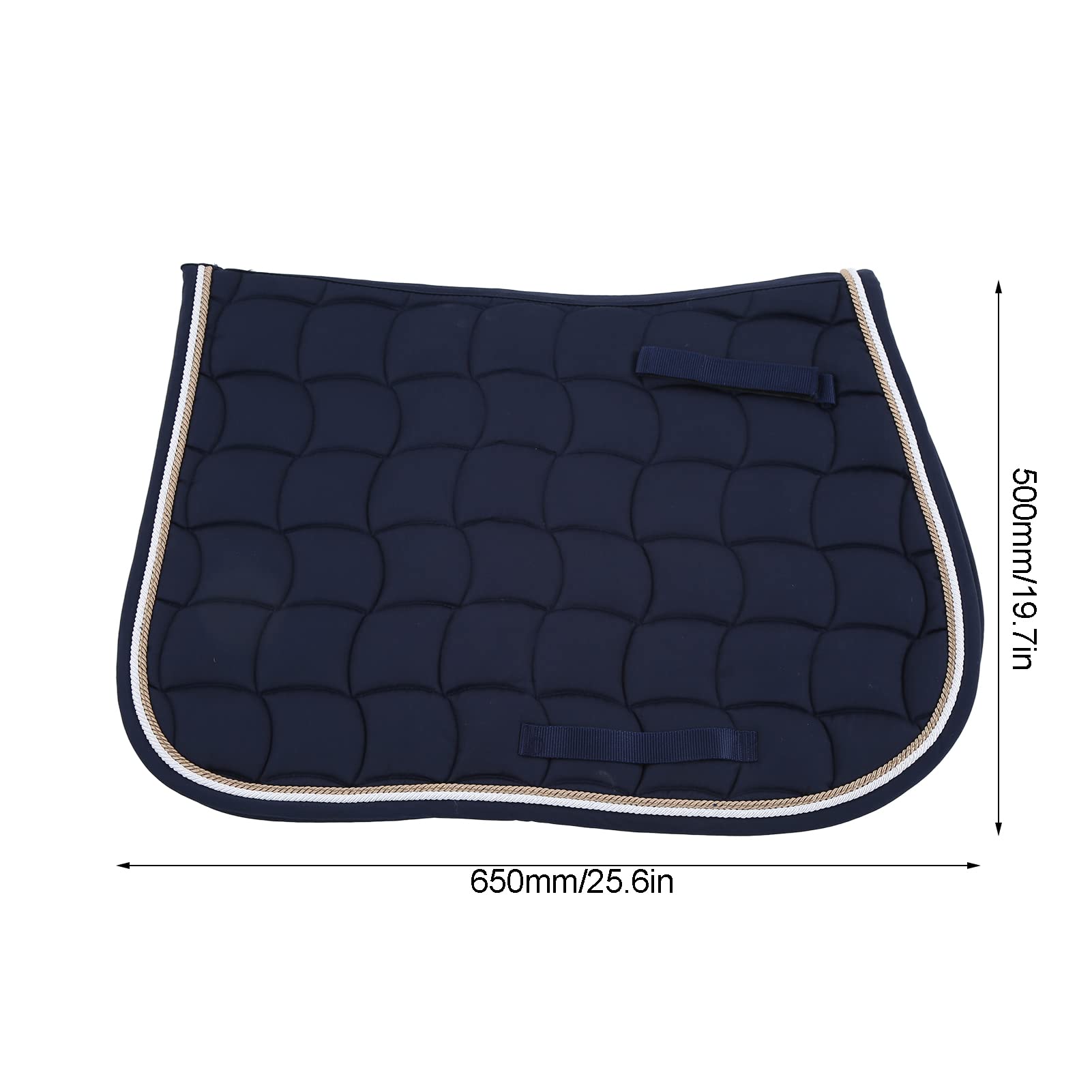 Mantilla Universal, Fuerte Doble Cuerda para Caballo Mantilla Ligera para Caballos(azul marino)