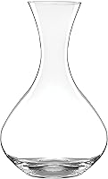 Lenox Tuscany Classics Wine Decanter 888528 - Lead-Free Crystal, Dishwasher-Safe, Flowing Design for Wine Lovers