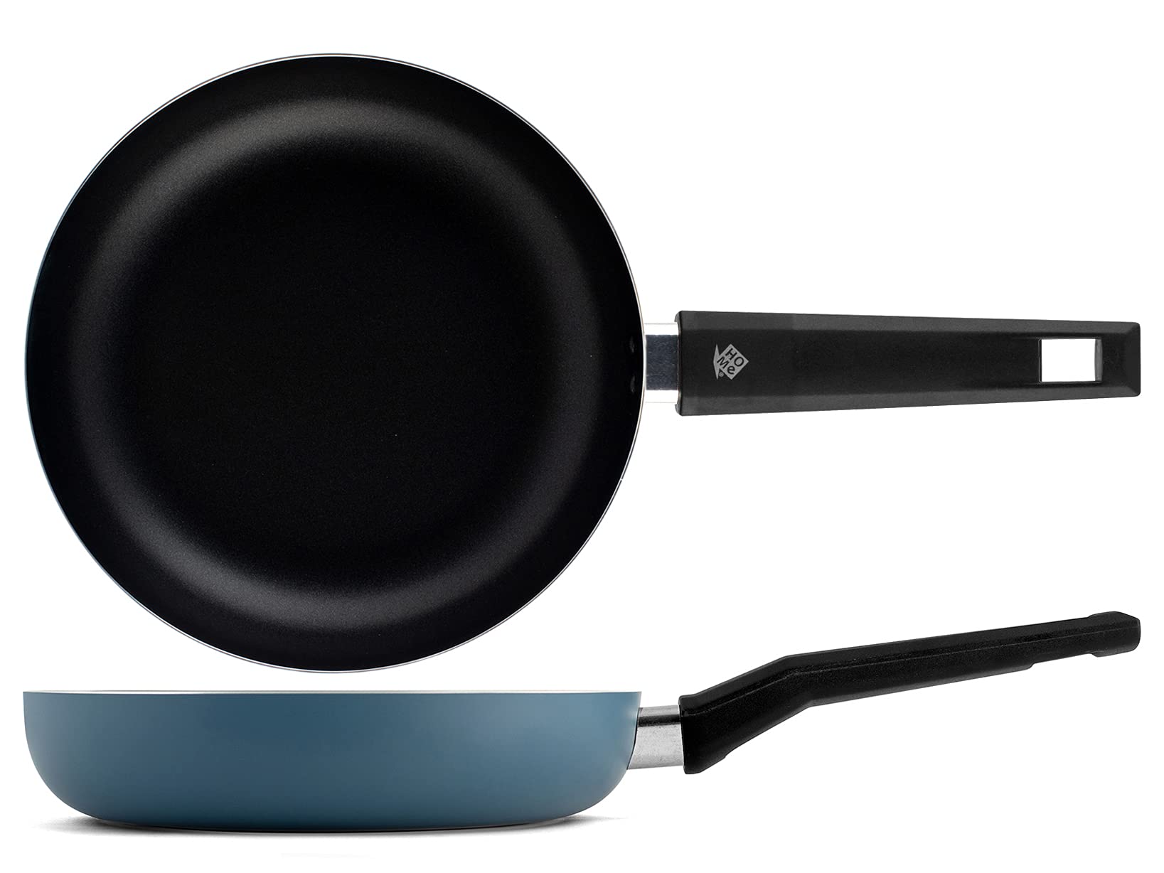 Home 759390 Sartén antiadherente Bluecook, inducción, salvapantelas, 28 cm, aluminio