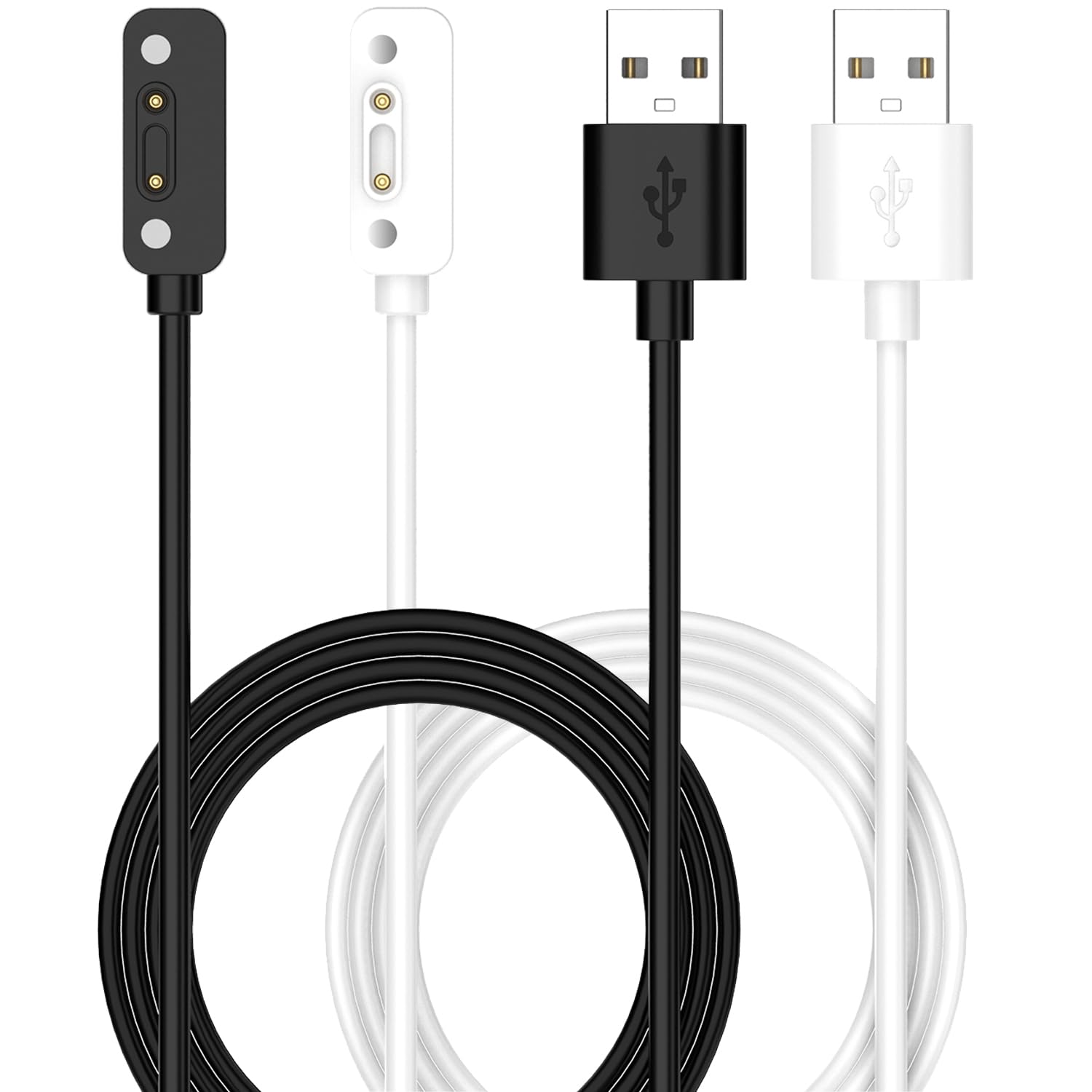 2 Pack Magnetic Charger Cable for Xplora X6 Play Kids Smart Watch, Replacement Charging Cable Cord for Xplora X6 Play Smart Watch Accessories