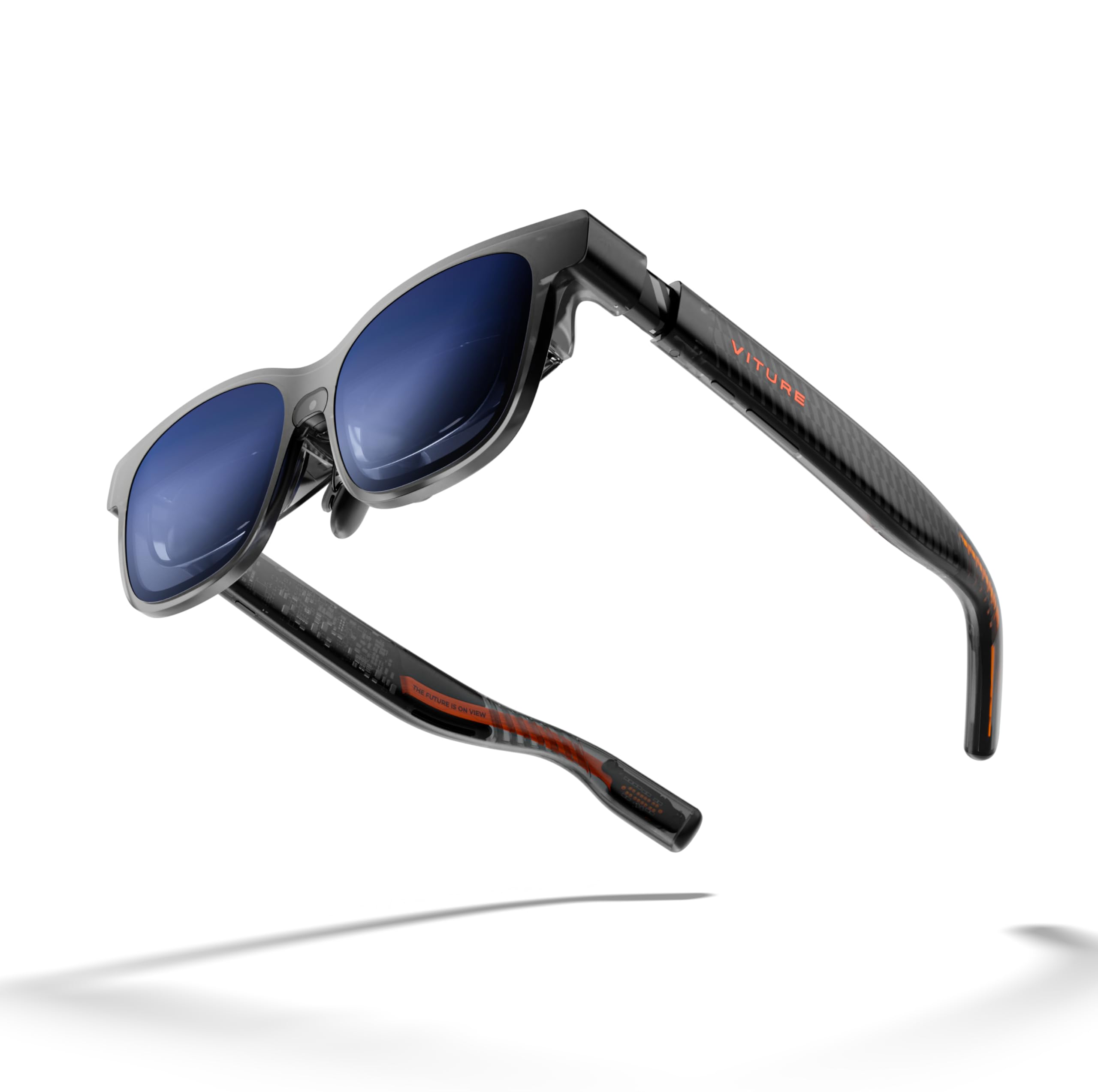 VITURE Luma Pro XR Glasses — 152” 1200p Ultra Sharp Display, 1000 Nits, 52° FOV, Dimming Adjustments, for iPhone 17/16/15, Android, Mac, PC, Steam Deck, First-Ever XR Experience for Switch 2-Regular