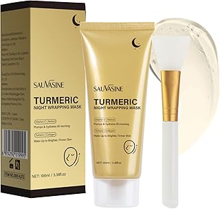 Paquete de mascarillas de colágeno de cúrcuma...