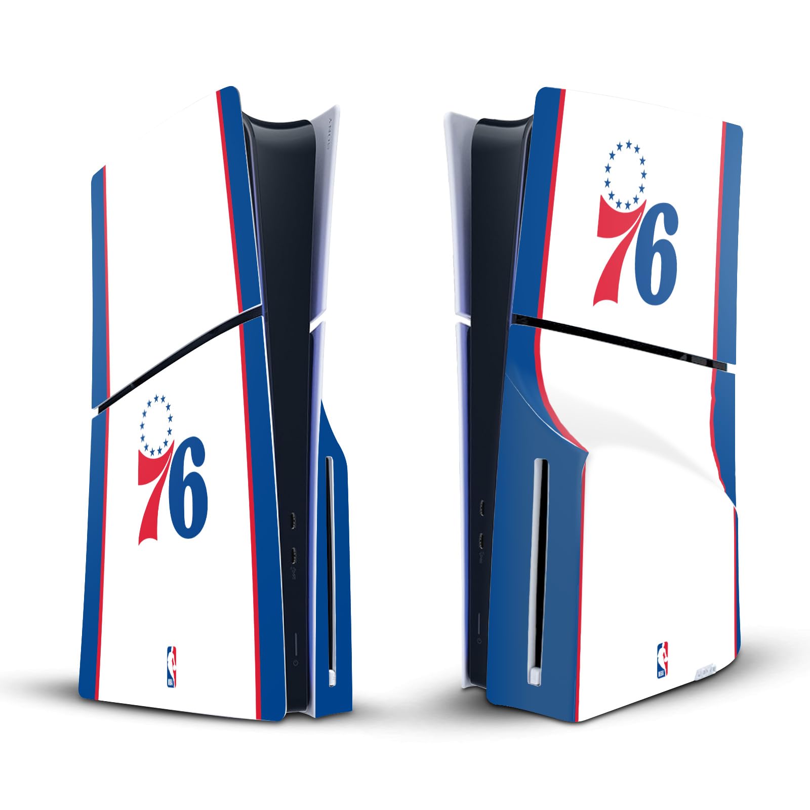 Autocollant de jeu pour console PS5 Slim version disque Philadelphia 76ers - 8