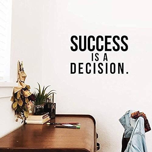 Miniatura 6 de YJQQ Calcomanía de vinilo para pared, motivación es lo que te pone a empezar, cita inspiradora para la vida de fitness, hogar, dormitorio, oficina,