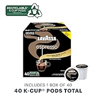 Vista 8 de Lavazza, Cápsulas K-Cup de café italiano 100% arábica expreso, 0.34 onzas, 10