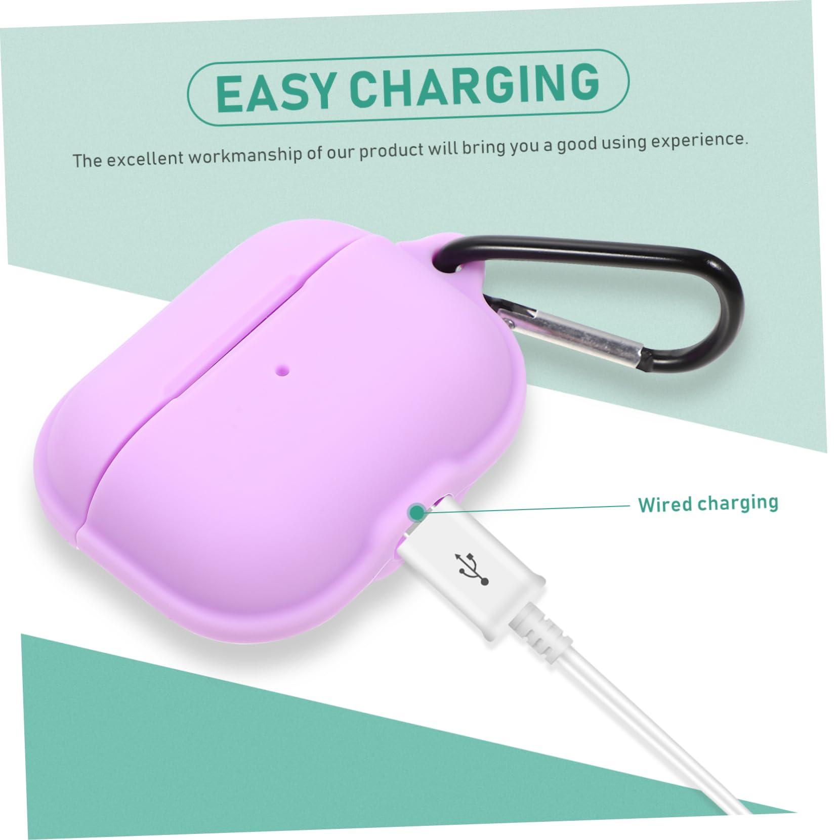Uonlytech 5 Piezas Caso de Auriculares Protector de Auriculares Funda de Transporte para inalámbricos tamishome Light Box Funda Protectora para Caja de