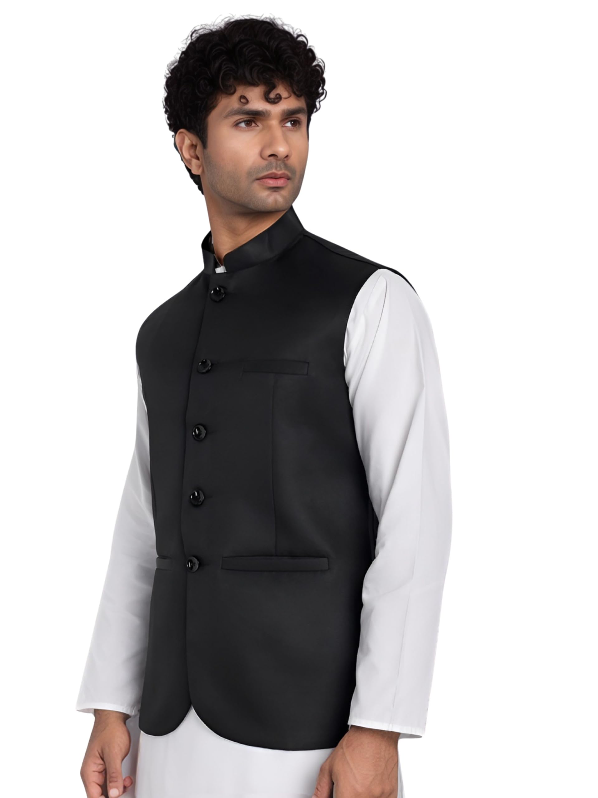 rocksy Nehru Jacket, Modi Koti for Men, Cotton Waistcoat for All Occasion: Diwali, Wedding, Ethnic, Office Party, Formal and casual Look-picture-12