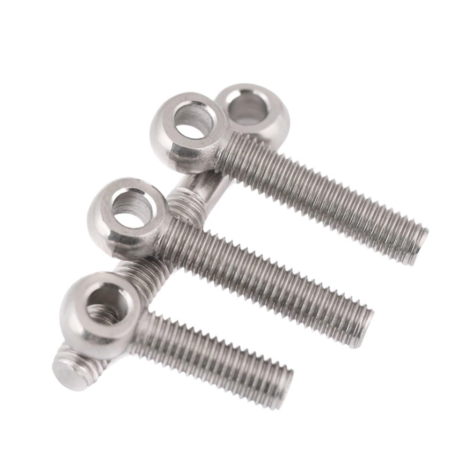 5 tornillos de alargamiento de perno de ojo de acero inoxidable 304