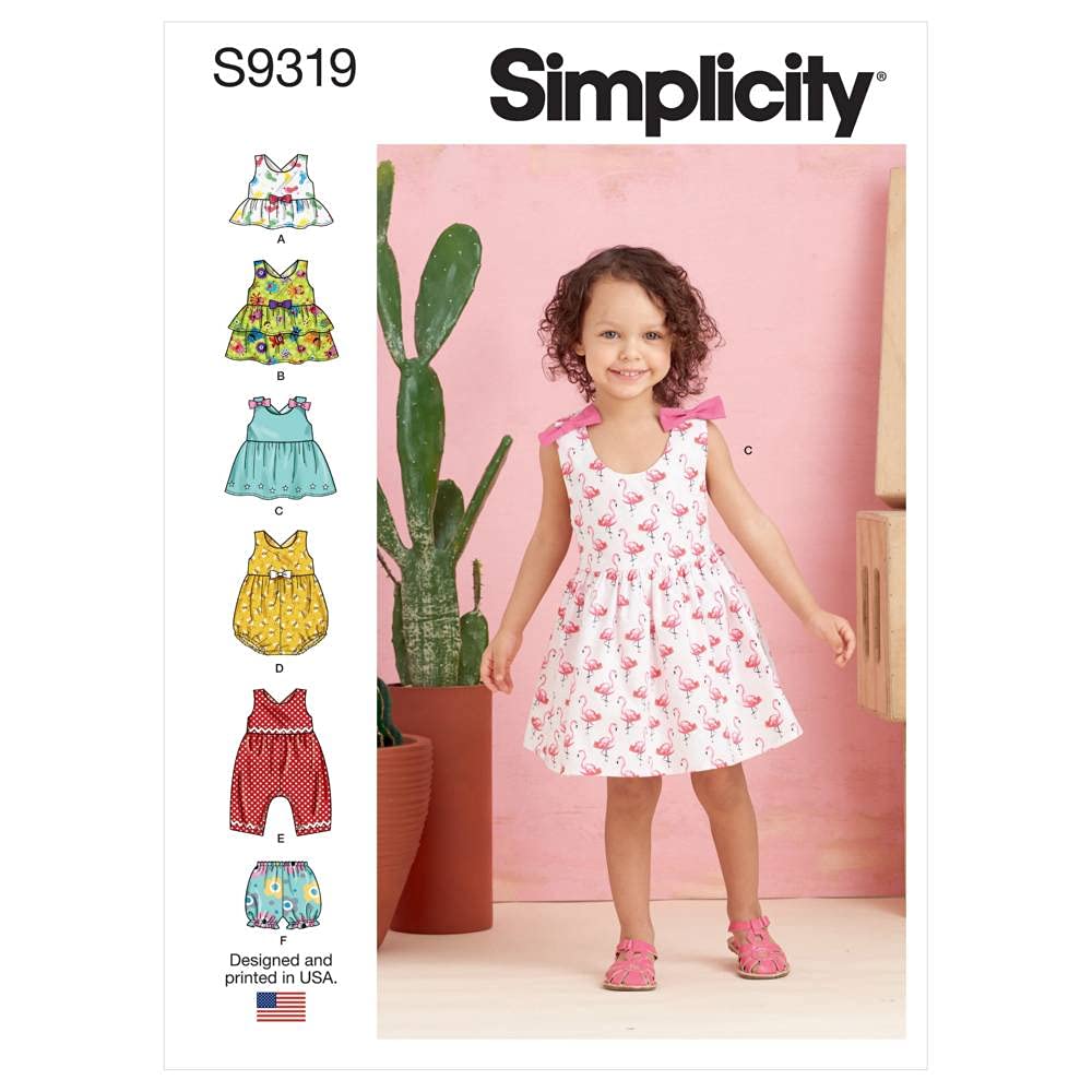 Vêtements de sport pour enfant Simplicity SS9319CAA pour jouer au parc