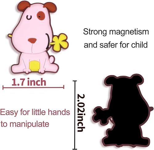 Miniatura 3 de Imanes de nevera para niños pequeños a partir de 3 años  Imán de refrigerador para niños  Imanes educativos para niños  Imanes de aprendizaje para