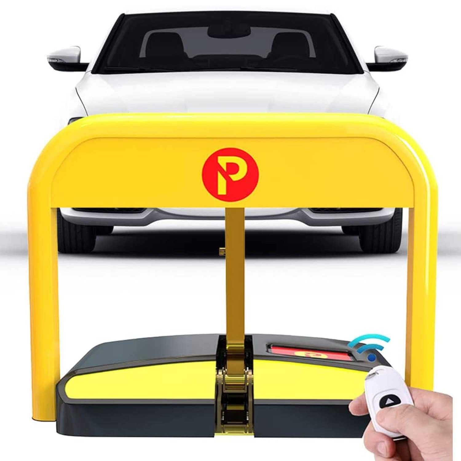 Barrière de stationnement pliable automatique pour protection d'allée privée