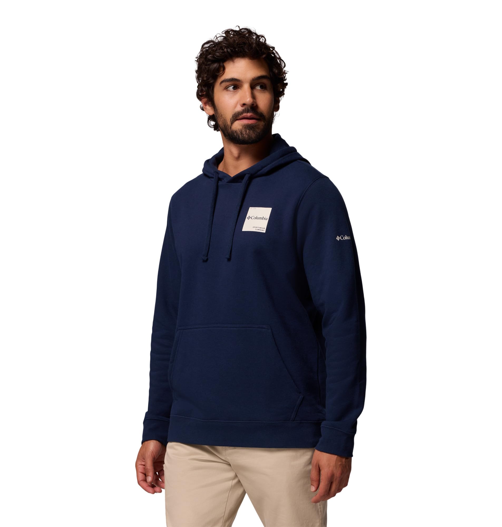 Columbia Męska bluza z kapturem Trek, Collegiate Navy/Boxy Brand, XL