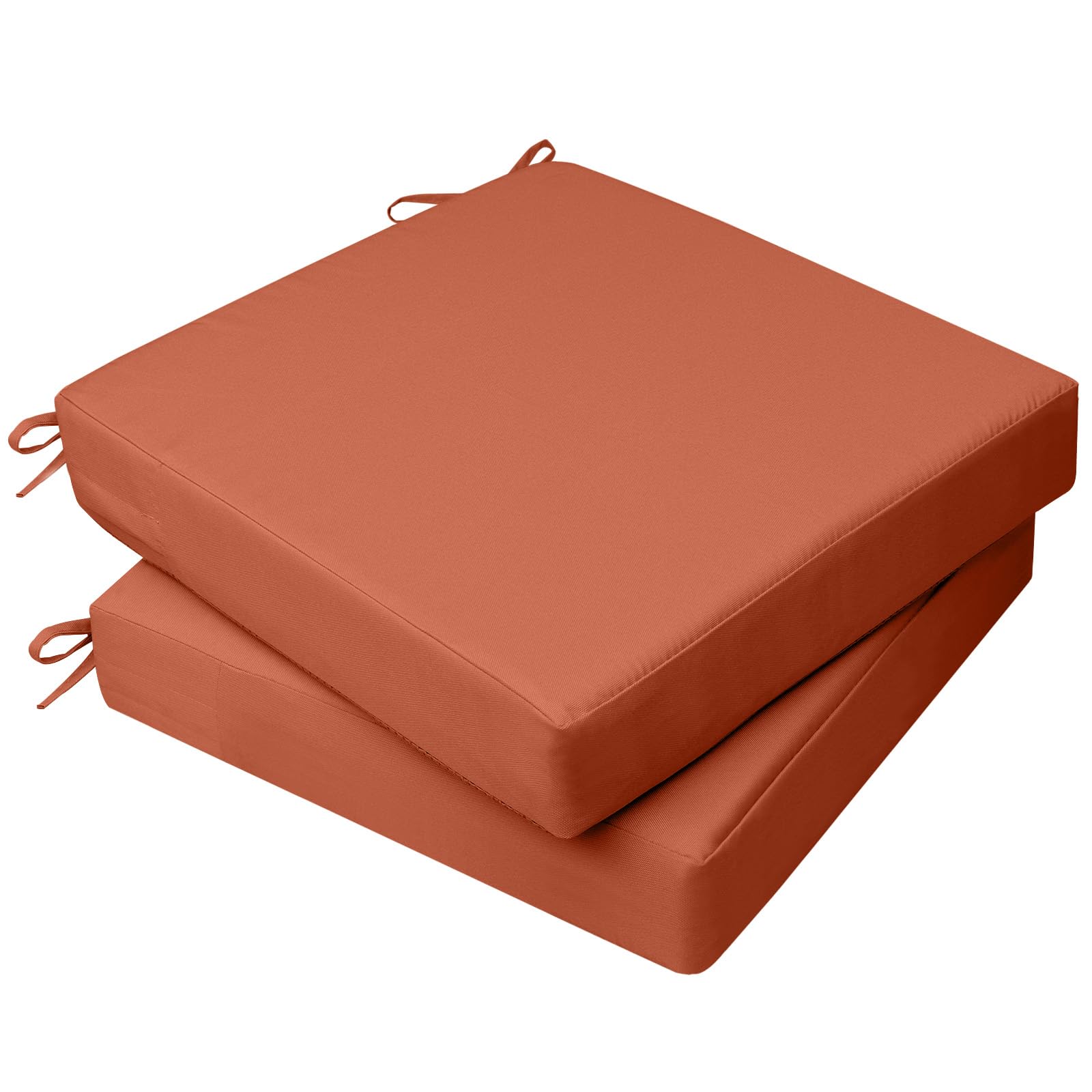 AAAAAcessories Outdoor Chair Cushions, 19 x 19 x 3 inches, Set of 2