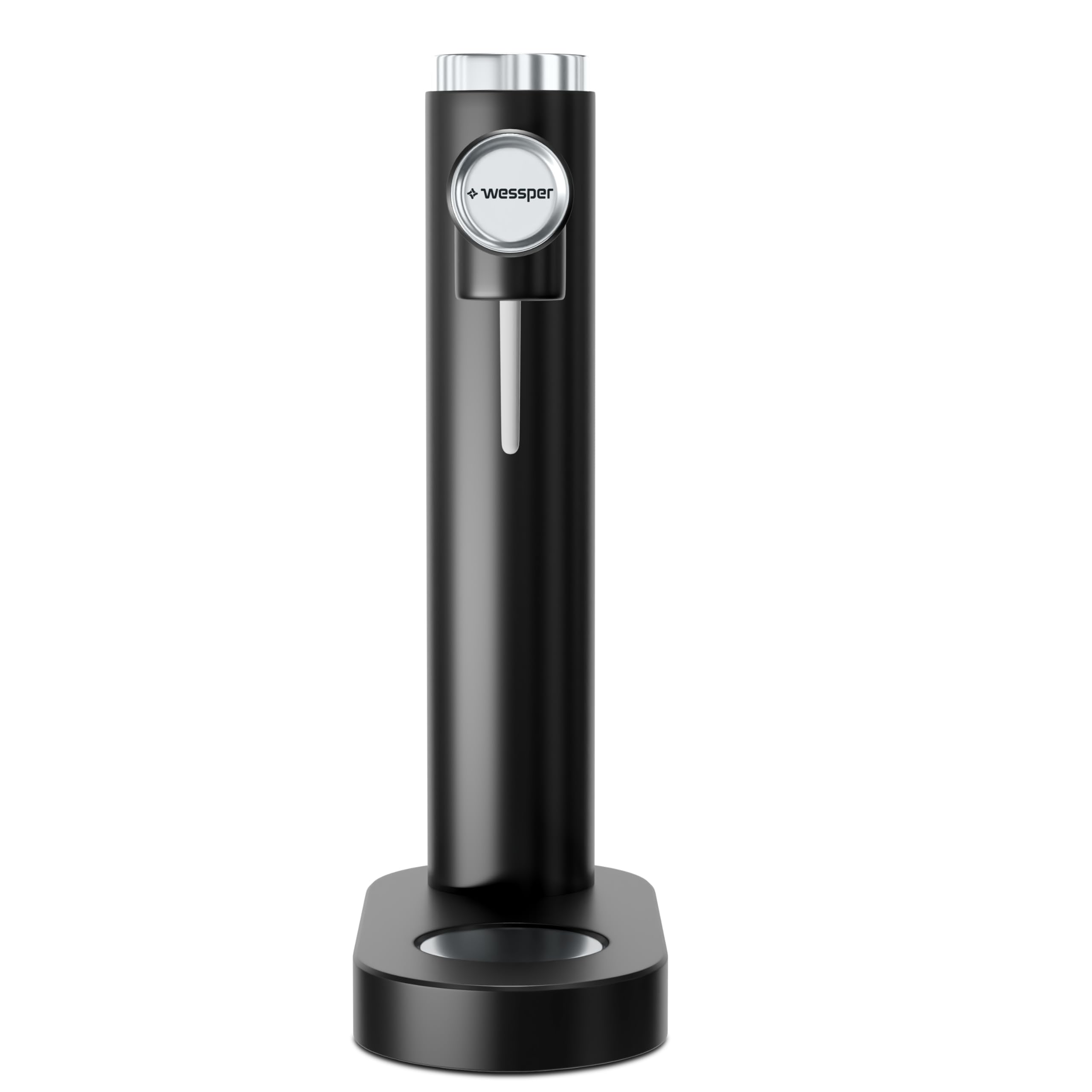 Wessper Machine à Eau Pétillante, Machine a Eau Gazeuse Machine a Soda Bouteille Gazeification | S1 Sodmarker avec 1L Bouteille PET, Sans BPA et 1 Cylindre de CO2 60L