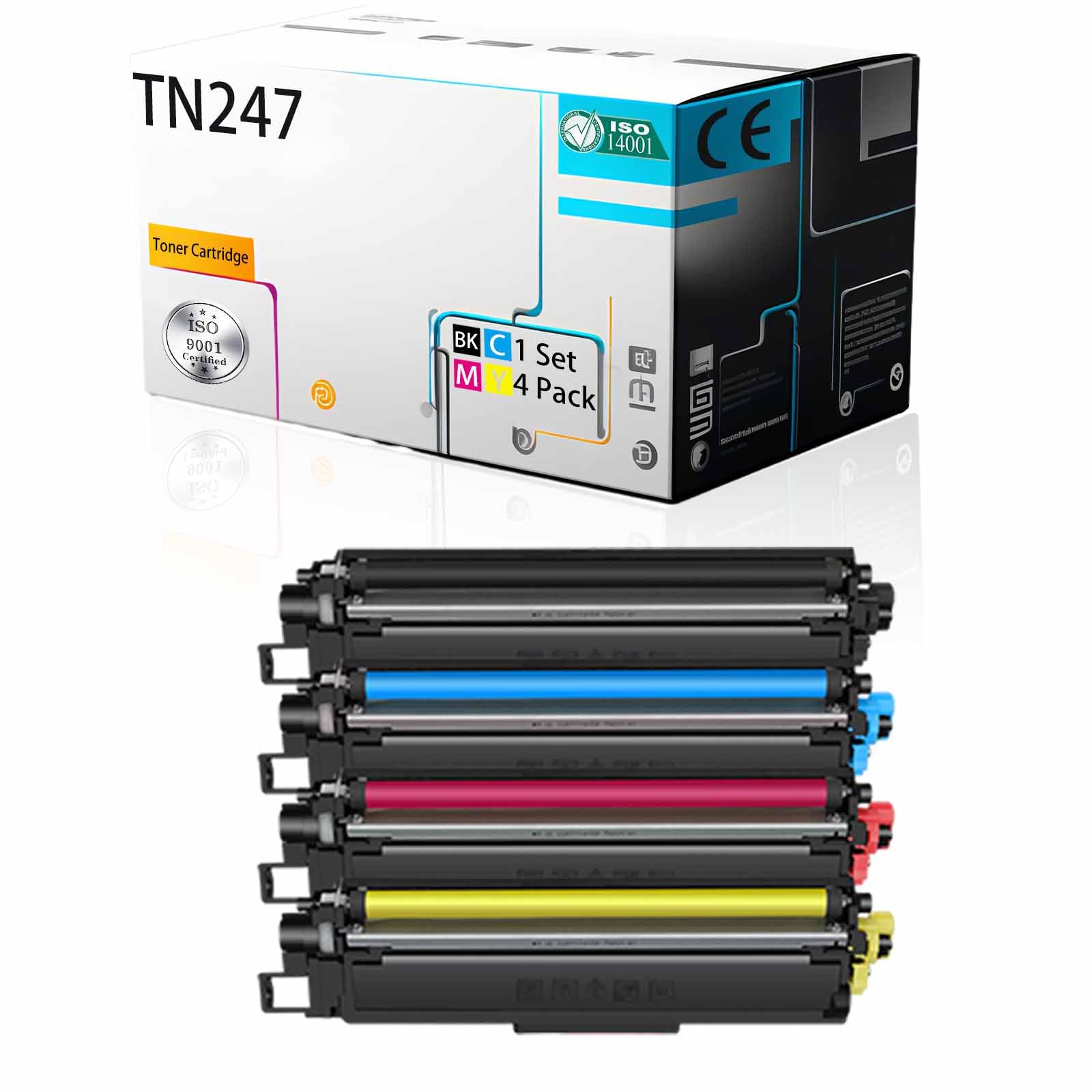 TN247BK Toner Con Chip Compatibile Nero Per Brother DCP L3500 - Foto 12