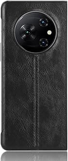 Phone Case for Tecno Phantom V Fold, Case for Tecno Phantom V Fold Cow-Like PU Leather Style Protector Cover, Non-Slip Shockproof Cover for Tecno Phantom V Fold Case