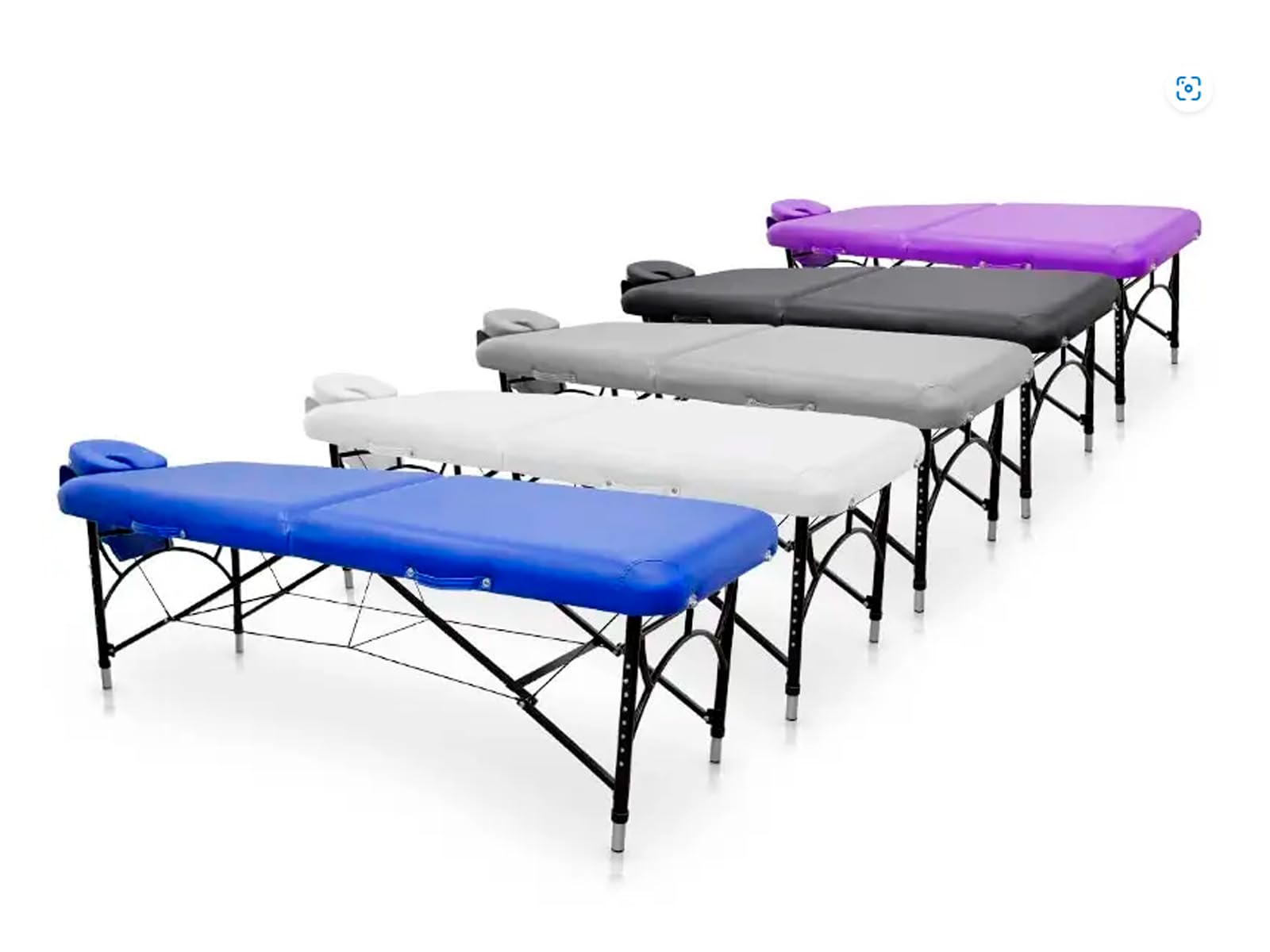 QUIRUMED Camilla de Masaje Plegable de Aluminio Easy Force, Color Verde, Mesa de Masaje, Polipiel, Relleno Alta Densidad, Regulable en Altura, Ligera, hasta 210 kg