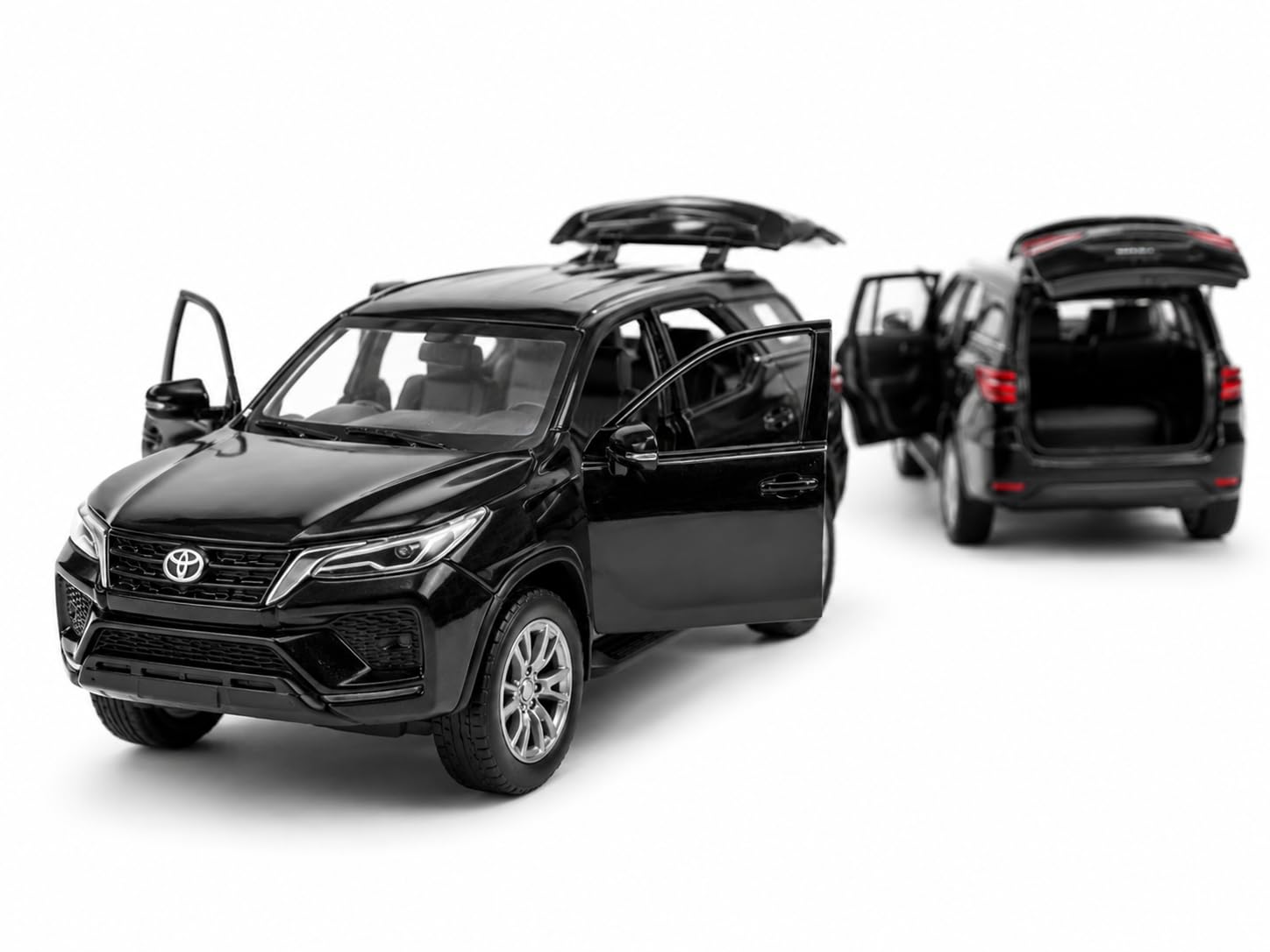 Die-Cast SUV Toy Car with Openable Doors, Rear Trunk, Pull Back Action, Metal Body, for Boys and Girls (FORTUNER)-image-21