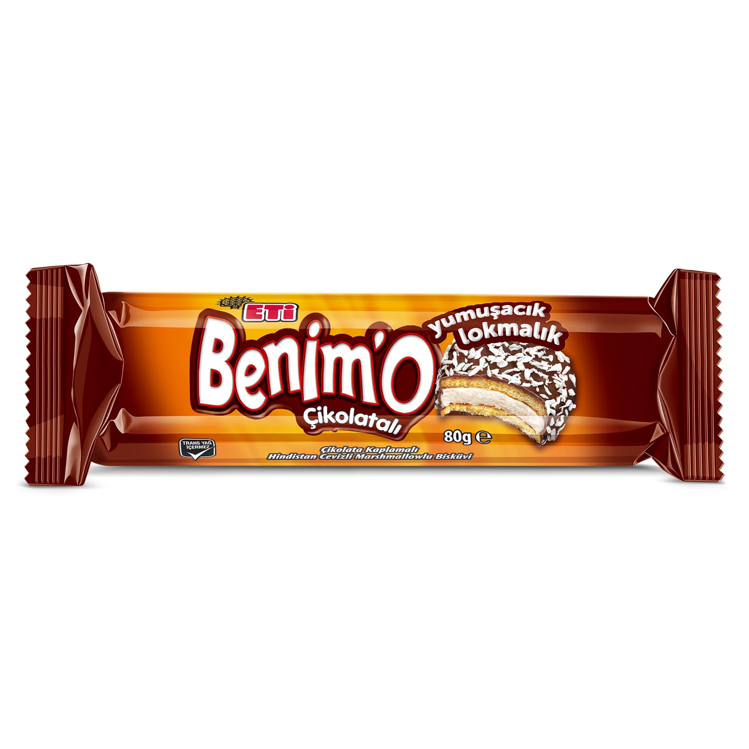 Eti Benimo Lokmalık Çikolatalı Bisküvi 80 g