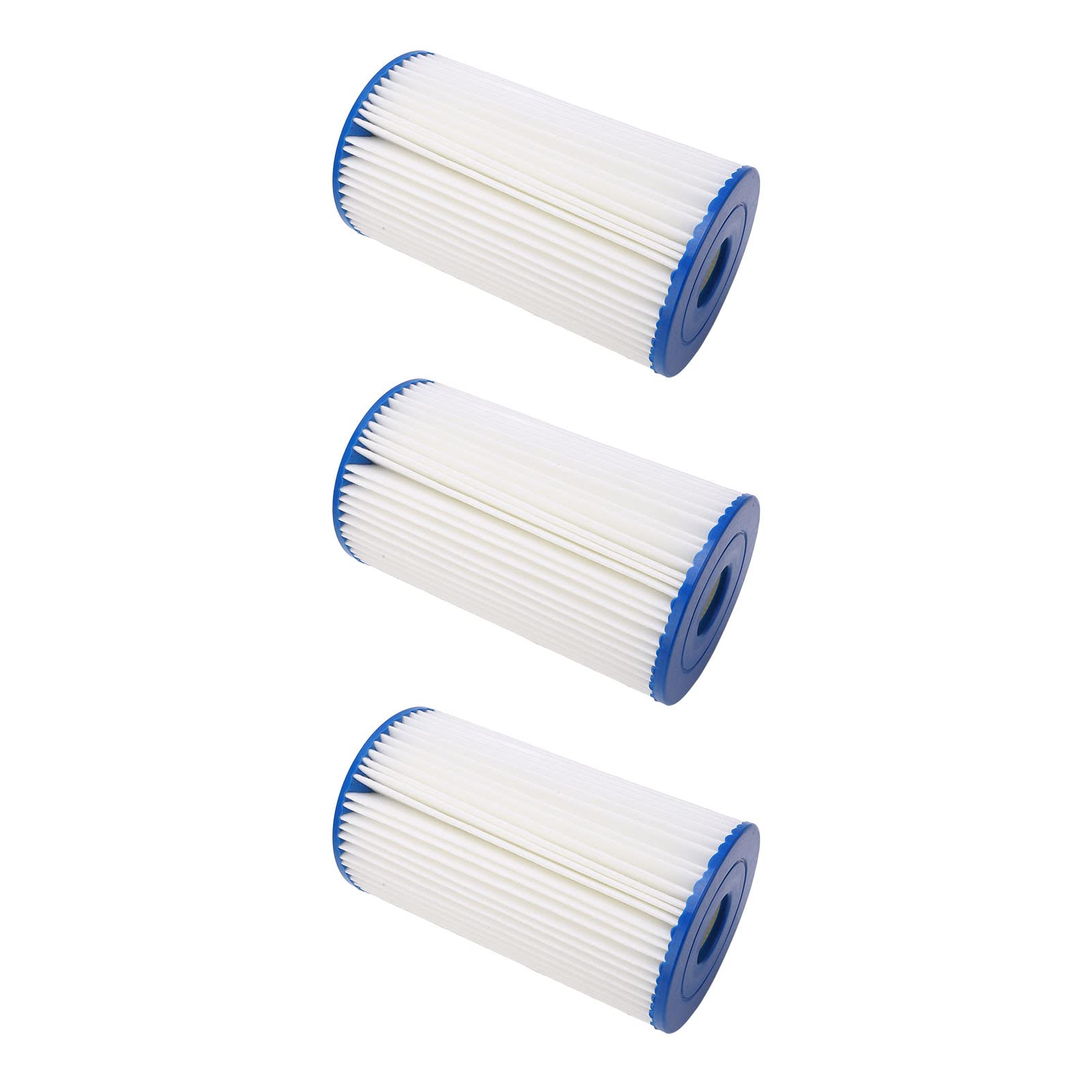 Filtri per Piscina, 3 Pezzi Tipo B, Cartucce Filtro con Trefoil
