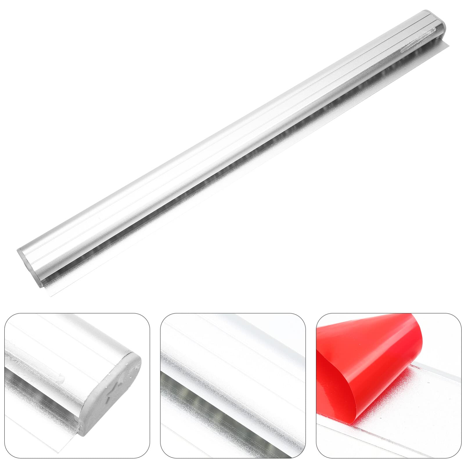 Alipis Aluminium-Schiebe-Scheck-Rack Quittungs-Ticket-Rechnungs-Clip-Rack-Halter-Küchen-Rechnungs-Bestell-Laschen-Grabber-Display-Schiene Für Restaurant-Büro-Cafés-Kneipen-Bars