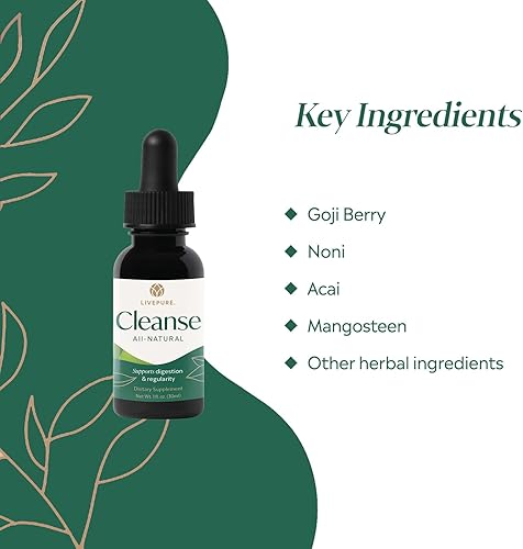 Miniatura 4 de PURE Cleanse Liquid  Suplemento a base de plantas diseñado para apoyar el equilibrio digestivo, la salud intestinal y el bienestar de todo el cuerpo