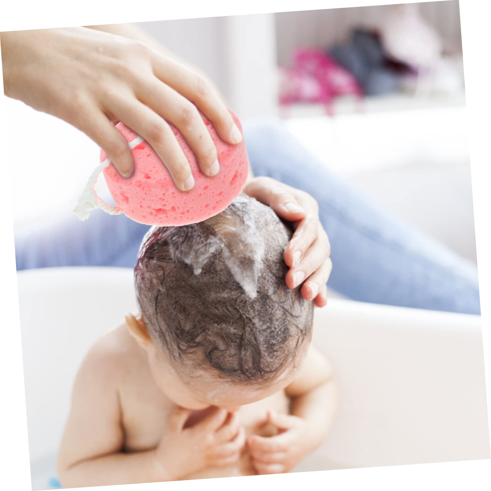 Beaupretty 12 Piezas Esponja De Baño Esponjas Exfoliantes Esponja De Ducha Para Niños Espojabon Exfoliante Esponja De Ducha De Baño Esponjas De Ducha Para Niños Esponjas De Limpieza