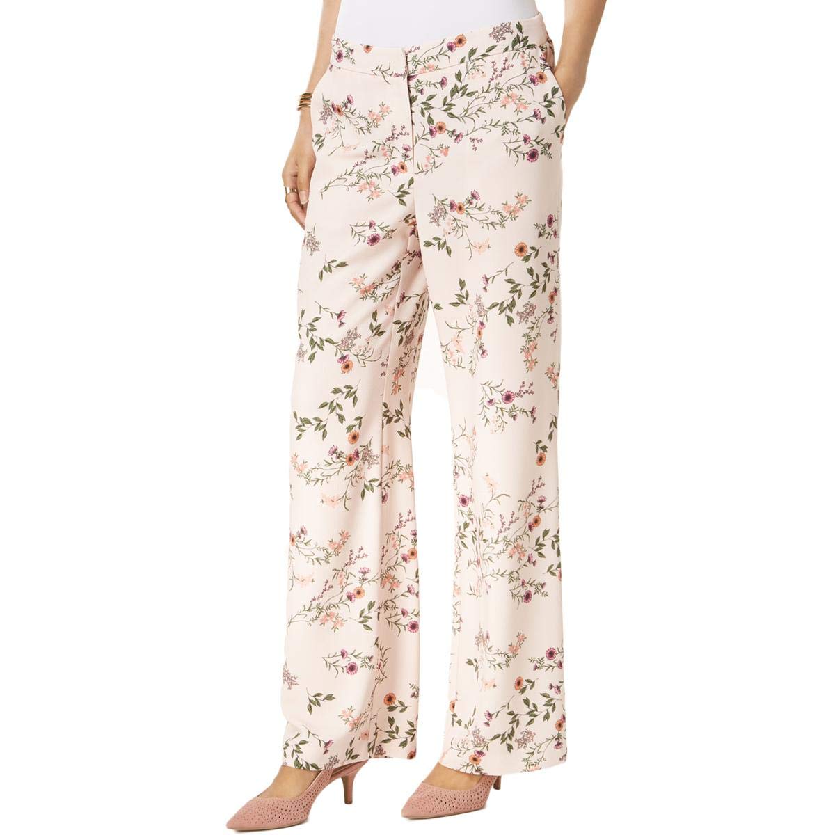 Alfani Printed Wide Leg Pants