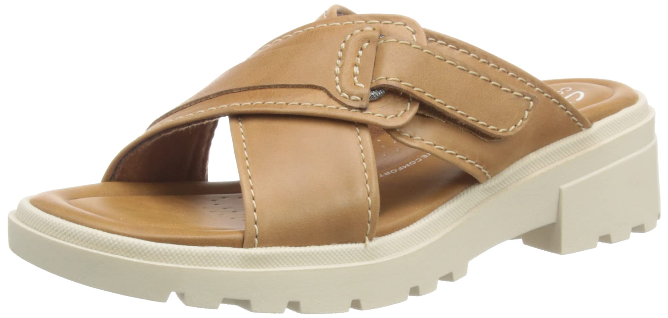 Clarks Coast Cross, Sandalia Deslizante Mujer