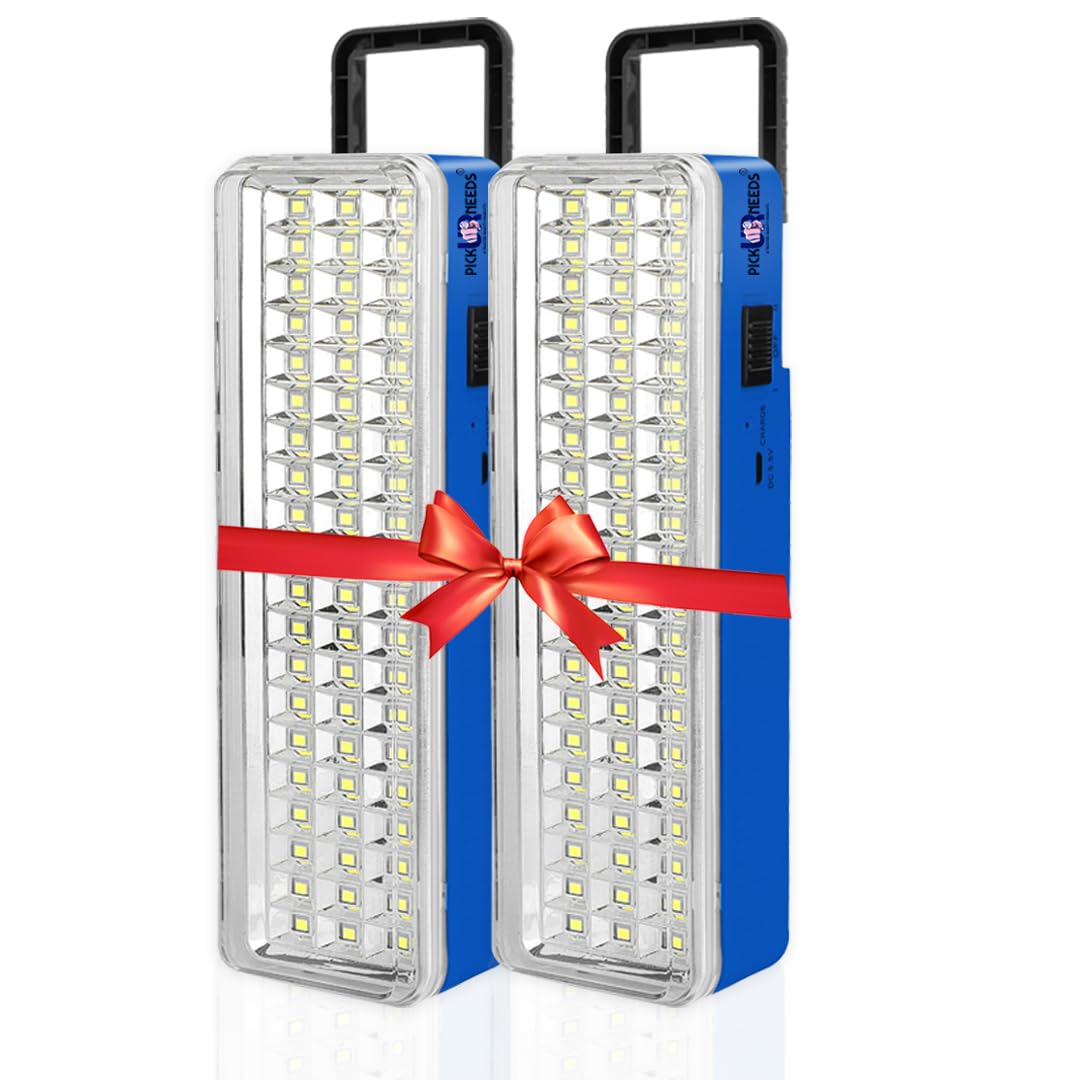 Pick Ur Needs Rechargeable Bright 42 SMD Home Emergency Lantern LED Light (Blue Pack of 2) (B0C9QXGCMX) Amazon Price History, Amazon Price Tracker