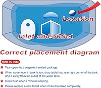 Vista 7 de KIISIISO Toilet Bowl Cleaners 40 PACK,Long-Lasting Toilet Bowl Cleaner Tablets with Sustained-Release Technology Against Tough Stains,Automatic