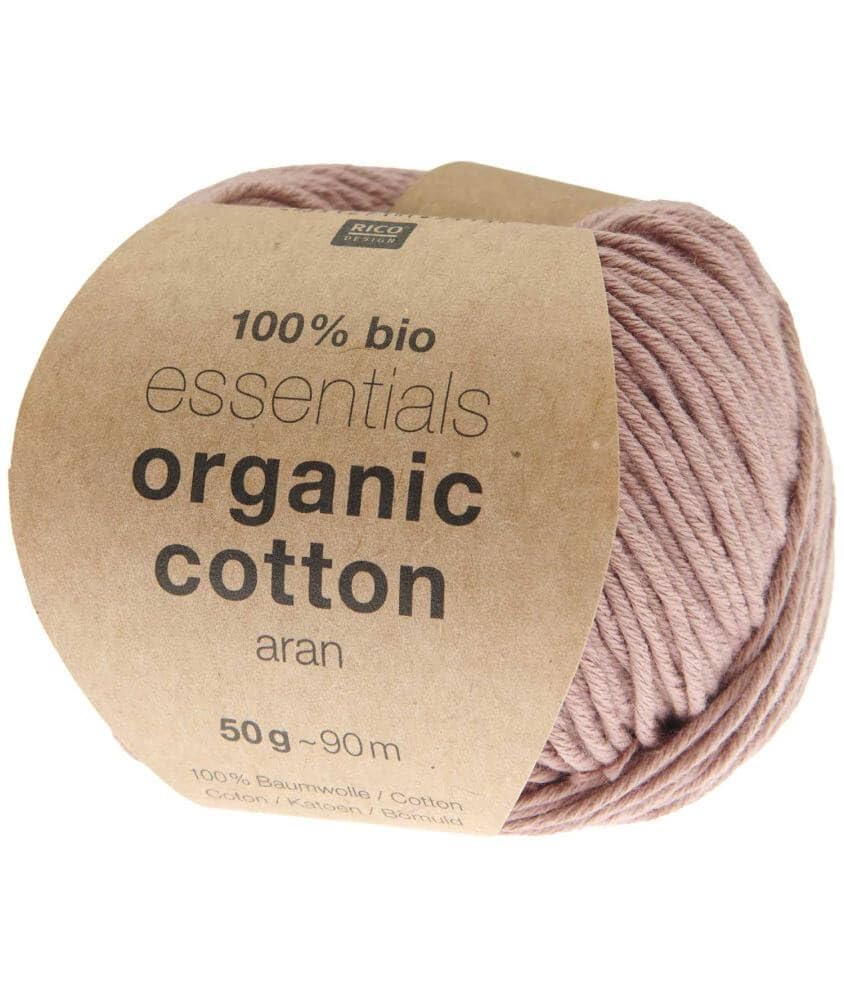 Rico Essentials Organic Cotton Aran 034 Berry