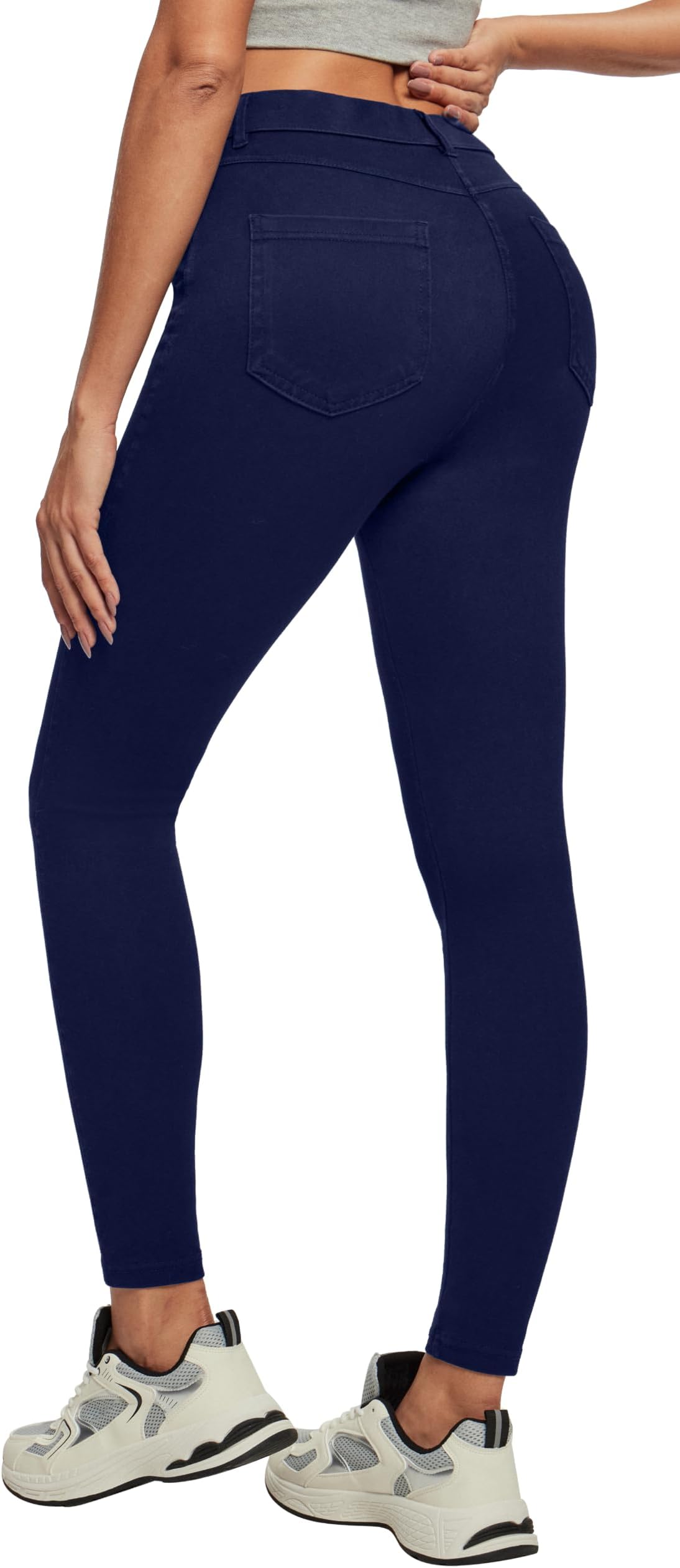 Ewedoos Gym Leggings for Women with Pockets High Waisted Yoga Pants Sports Running Compression Workout Leggings with Pockets for Women