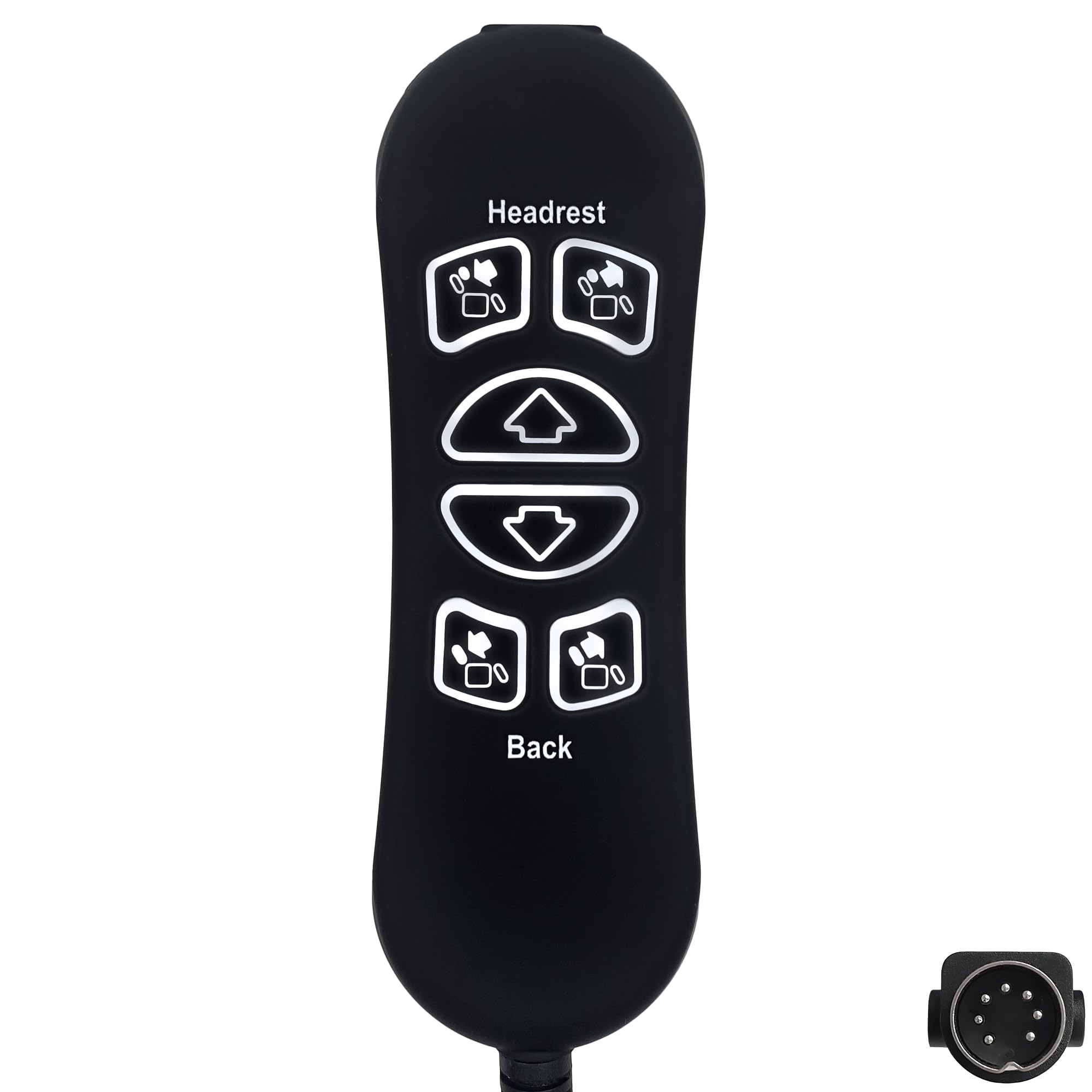 6 Button 7 Pin Lift Chair Remote Hand Controller HHC HSW306 (Version B)