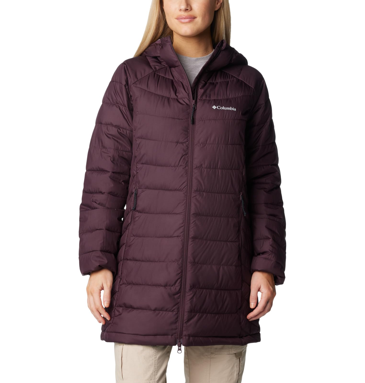 Columbia Damen Powder Lite 2 Mid Jacke Pufferjacke, Moonvista, M