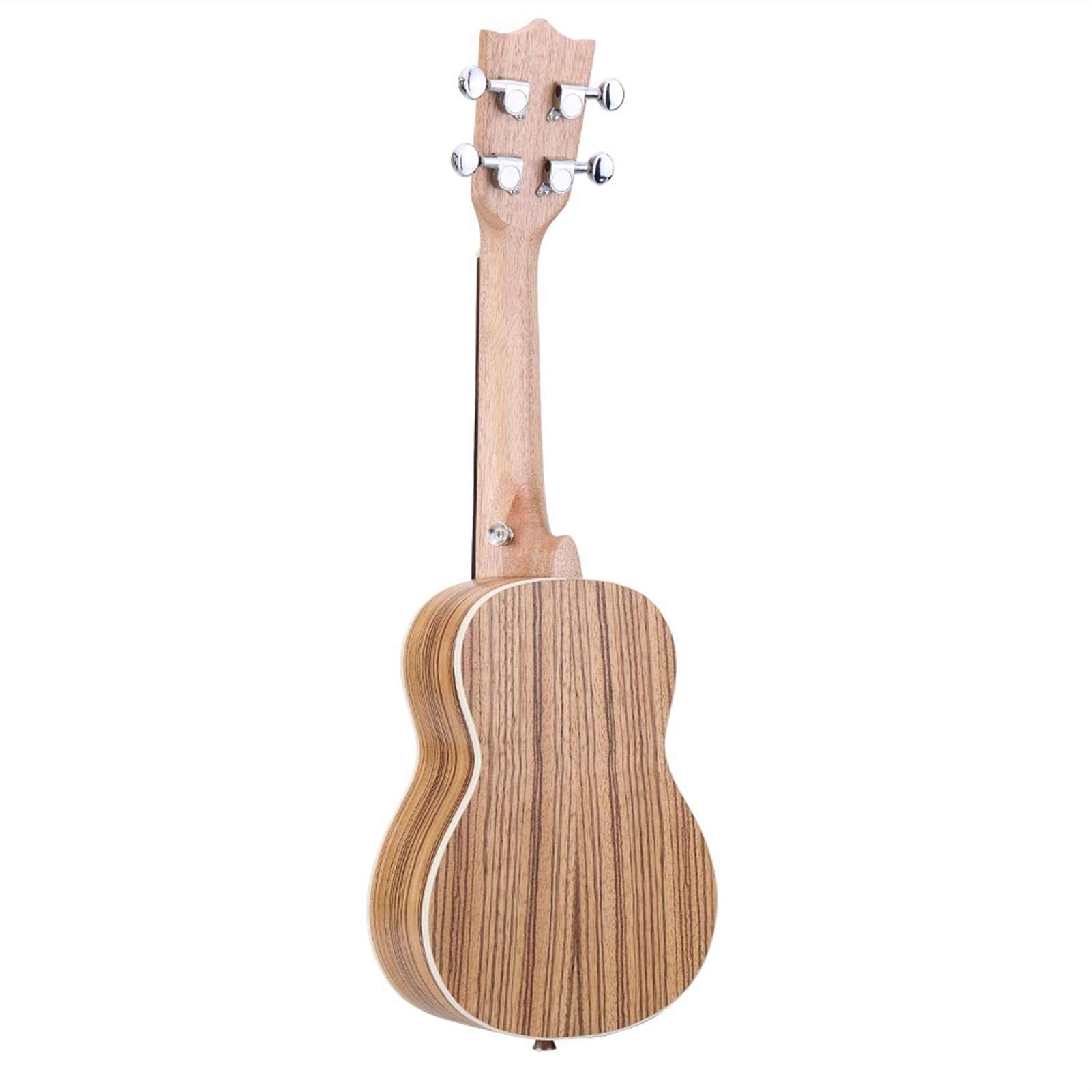 Ukulele 21 "Ukulele Acoustic Ukelele Zebrawood 15 Fret 4 String Ukulele 21" Strumento A Corda Musicali Concerto Ukulele