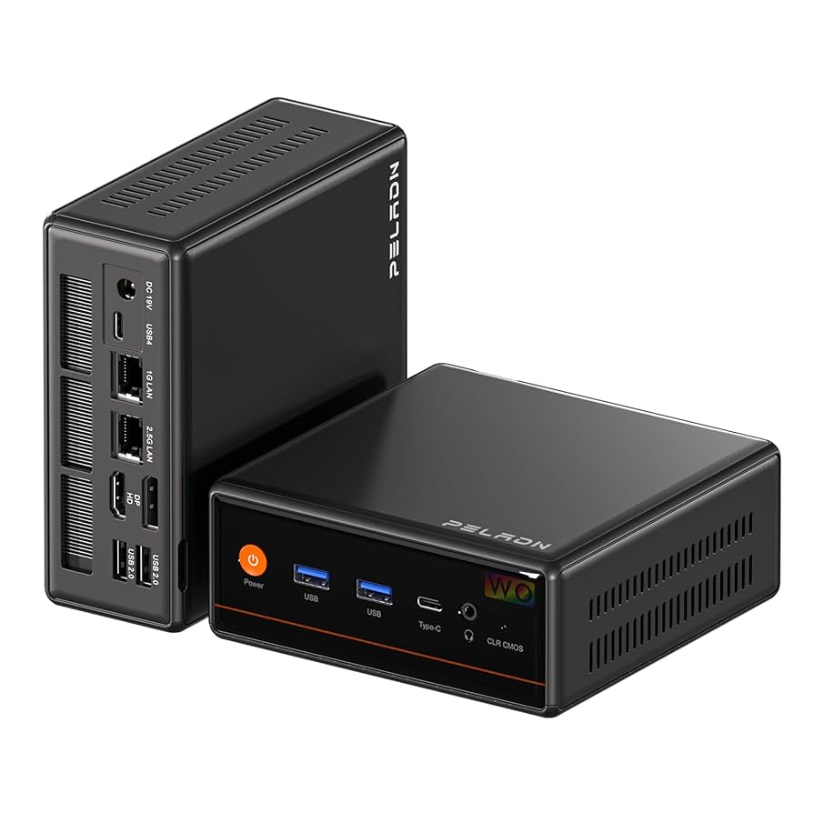 Amazon.com: PELADN Gaming Mini PC 16GB DDR5, 512GB PCIe3.0