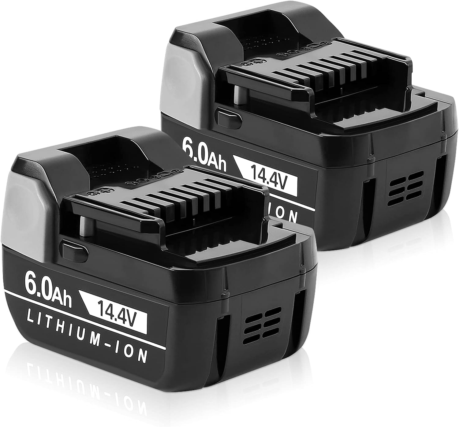 2Pcs 6Ah 14,4V Li-Ion Akkus für Hitachi BSL1430 BSL1415 WR14DSL UB18DSL DS14DBL