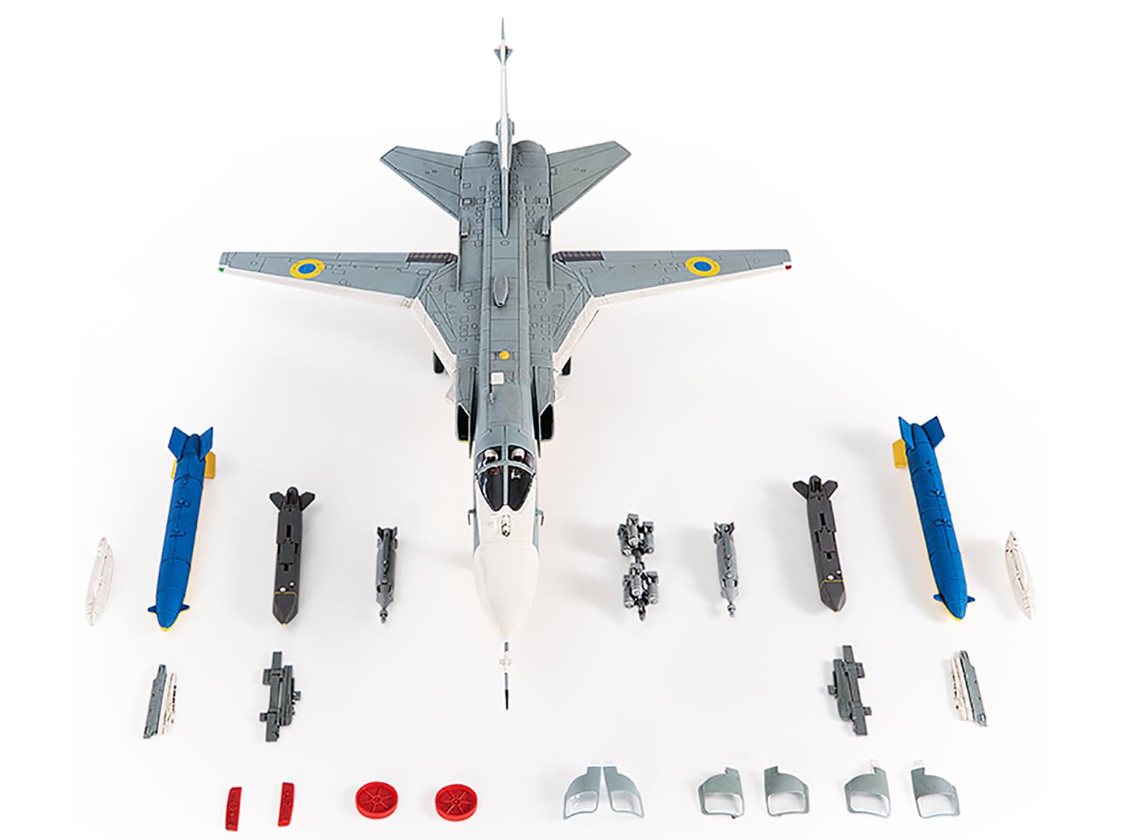 スホーイ SU-24 Fencer 1/72 カリバーウィングス Su-24M Fencer-D 1:72 Diecast Model - Calibre Wings CL