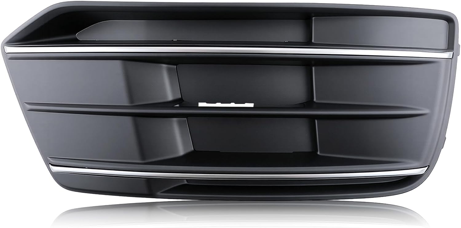 AUTOKAY Front Bumper Cover RH Passenger Side Fog Light Grille Bezel Insert for Audi Q5 2018-2020