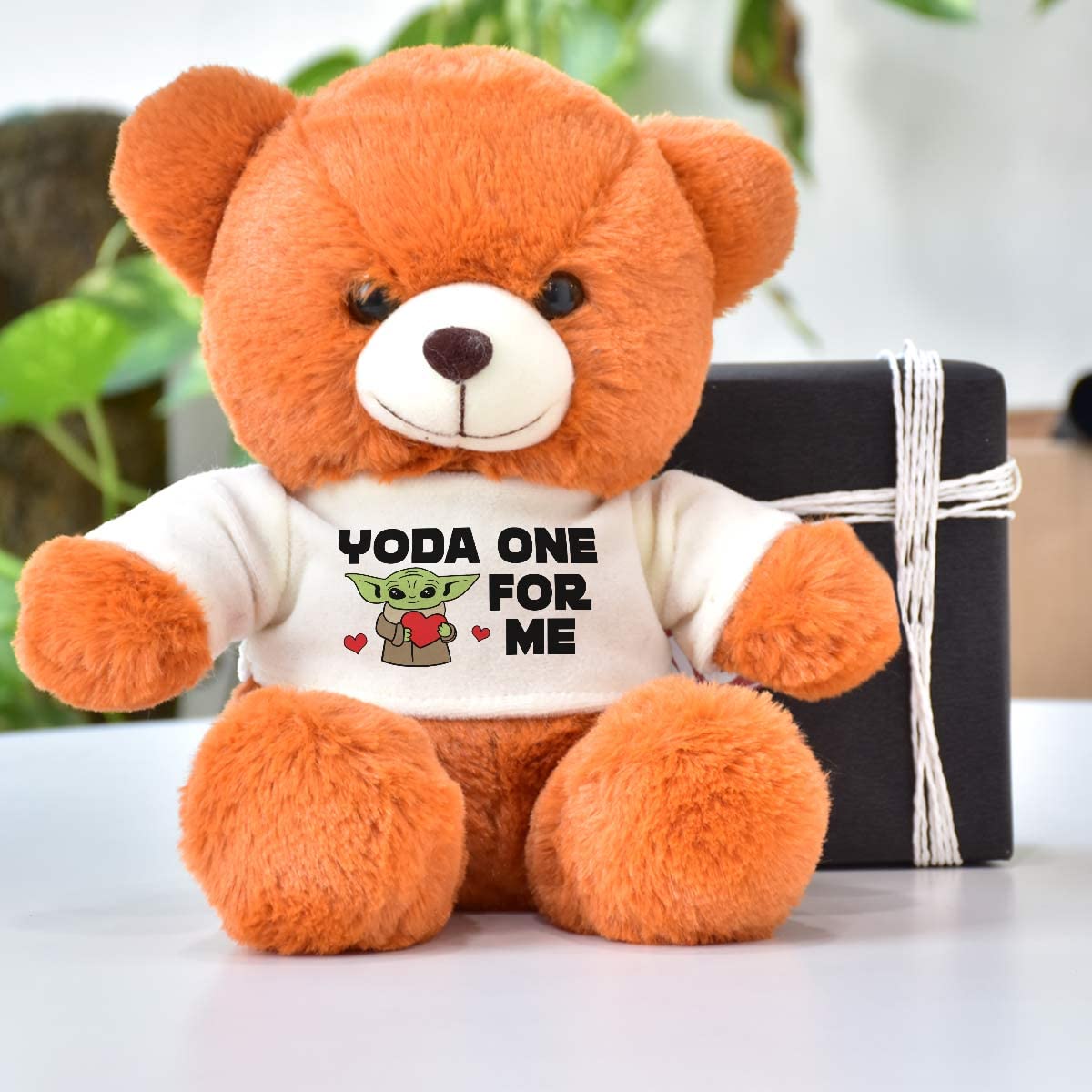 Giftcart Teddy with Tshirt Gift for Lover | Yoda one for Me Teddy Tshirt Gift for Wife and Girlfriend on Valentines Day or Teddy Day (B0BQC3XZ73) Amazon Price History, Amazon Price Tracker