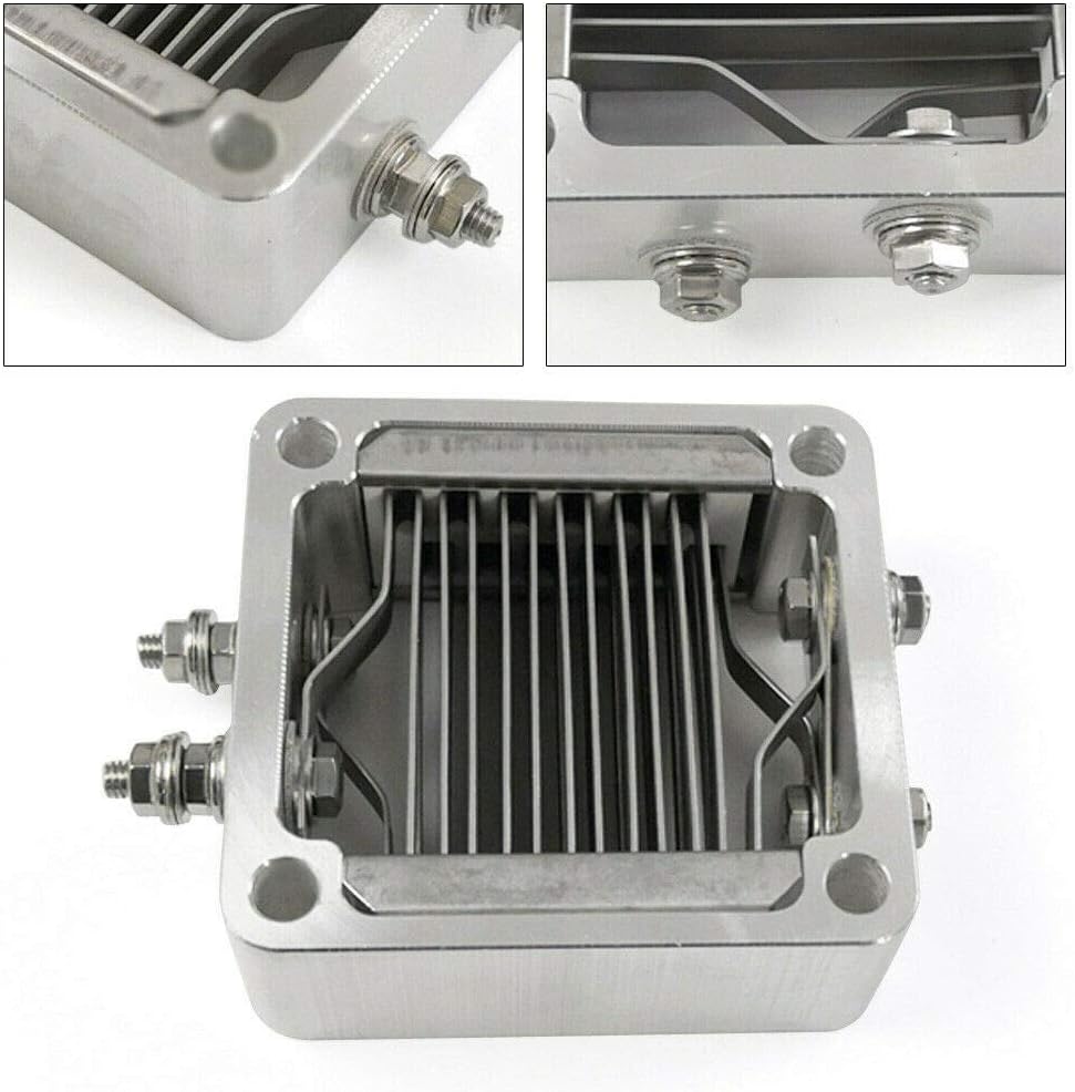 Engine Intake Grid Heater, Silver 37mm 5.9L Element Intake System for Dodge Cummins