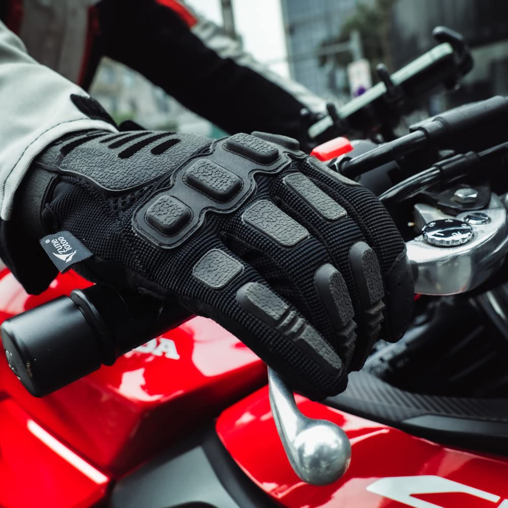 Zune Lotoo Guantes Tácticos Militar, Guantes Airsoft Compatibles con Pantalla Táctil para Hombre Mujer, Guantes Moto Verano Transpirables y Amortiguadores para Paintball Airsoft Motocross