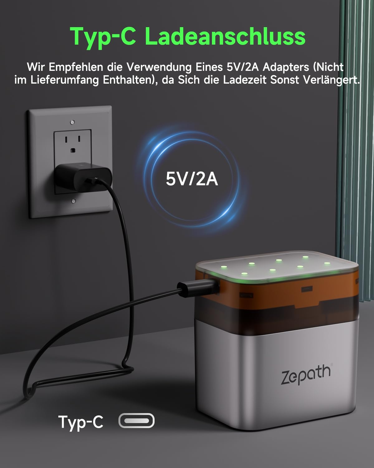 Chargeur hybride Li-ion/NI-MH avec 16 piles rechargeables AAA Ni-MH, 1100 mAh, haute capacité 1,2 V, 8 chargeurs pour piles AA/AAA, boîte de rangement LED intégrée