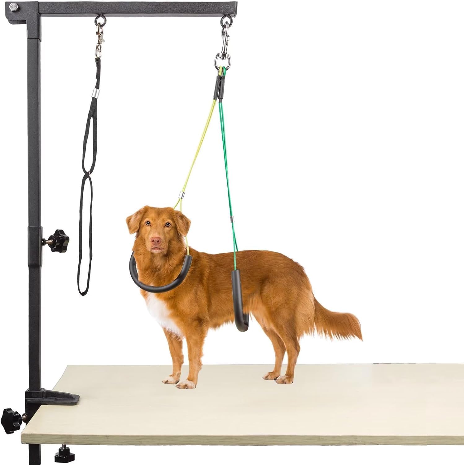 SKADE Dog-Grooming-Arm, 90cm Adjustable Pet Grooming Table Arm with Clamp, Dog Grooming Table Arm, Dog Grooming Stand for Small Medium Dogs at Home