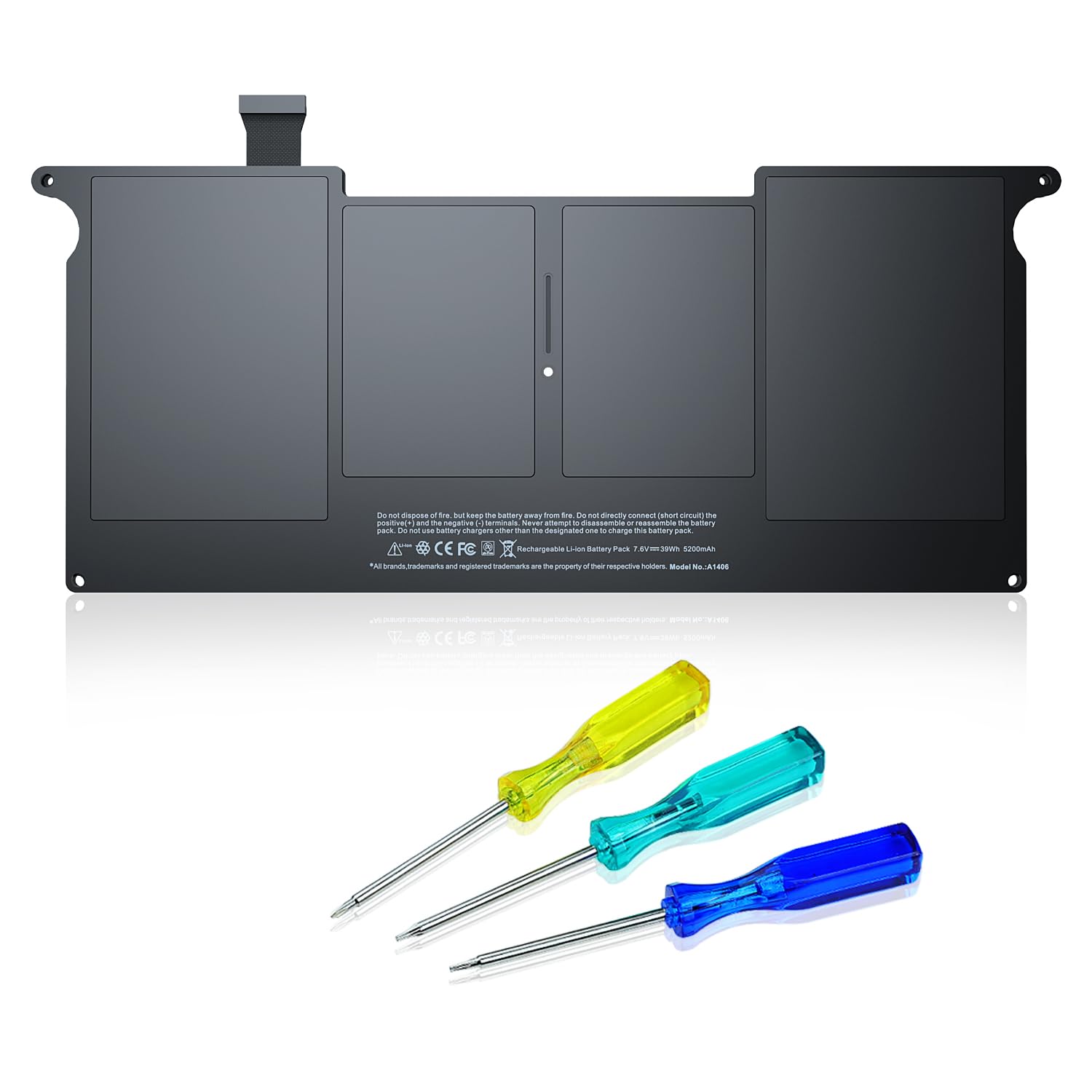 て*パ様 MacBook Air (11-inch 2015) バッテリー100 互換バッテリーに交換してみた (MacBook Air 11inch 2015