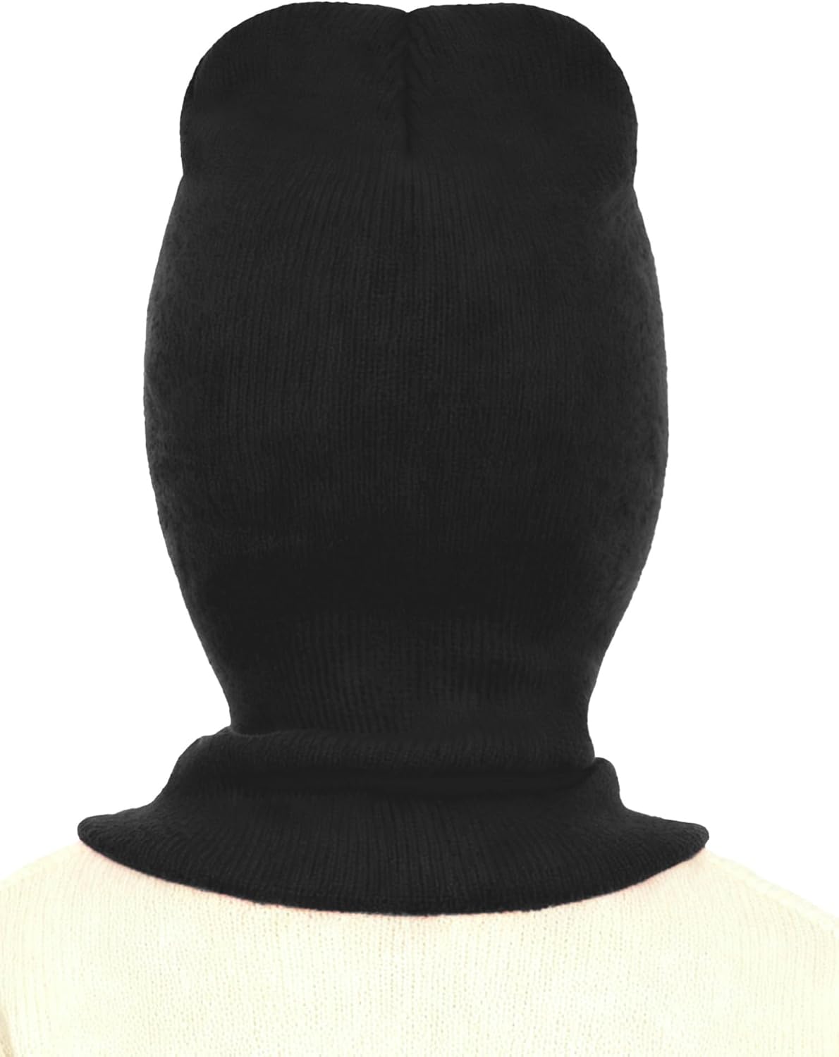 iiniim Boys Girls Winter Hat Warm Scarf Slip-on Knitted Hat with Hood Made of Fleece Soft Scarf Beanie Headwear